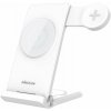 Nabíjací stojan Nillkin PowerTrio 3v1 Bezdrôtová Nabíjačka MagSafe pre Samsung Watch White (6902048249936)