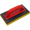 TOPTRADE hladítko ABS, molitan hrubý, rezaný, 250 x 130 x 30 mm