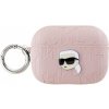 Karl Lagerfeld Embossed Karl Head obal pre AirPods Pro 2 (2022) - ružový 3666339283780 - možnosť vrátiť tovar ZADARMO do 30tich dní