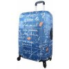 Snowball Obal na kufor L modrá