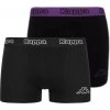 Pánske Boxerky Kappa 2 Pack Čierne/Fialová Farba: Fialová, Veľkosť: XXL