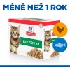 Hill’s Science Plan kapsičky pre mačiatka mix kura, ryba 12 x 85 g