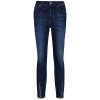 DŽÍNSY GANT INDIGO SLIM JEANS WITH ZIP HEM DARK BLUE WORN IN