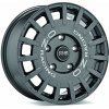 Alu disk OZ-RACING Šport RALLY RACING 8x19, 5x114,3, 75, ET45 DARK GRAPHITE SILVER LETTERING