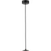 Paulmann Závěsná lampa Závěsná lampa do koupelny GOVE LED 9W 900lm 3000K IP44 230V matná černá / kov / sklo