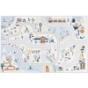 Vzdelávacia podložka / koberec s cestou Biela Dolina Cross Roads, 2 roky+, Janod