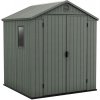 Zahradní domek Keter Darwin 6 x 6 zelený, s podlahou