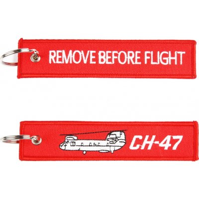 Prívesok na kľúče Fostex Remove before flight CH 47