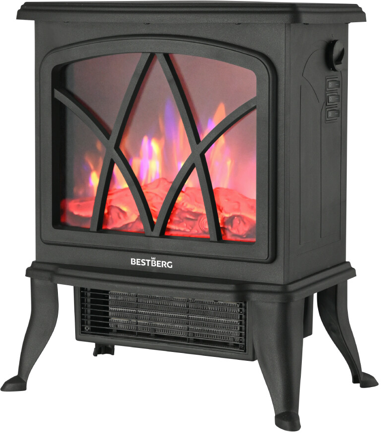 BestBerg BBES-2000B 2000 W černá