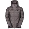 SCOTT Cyklistická zateplená bunda - INSULOFT WARM DOWN W - šedá S