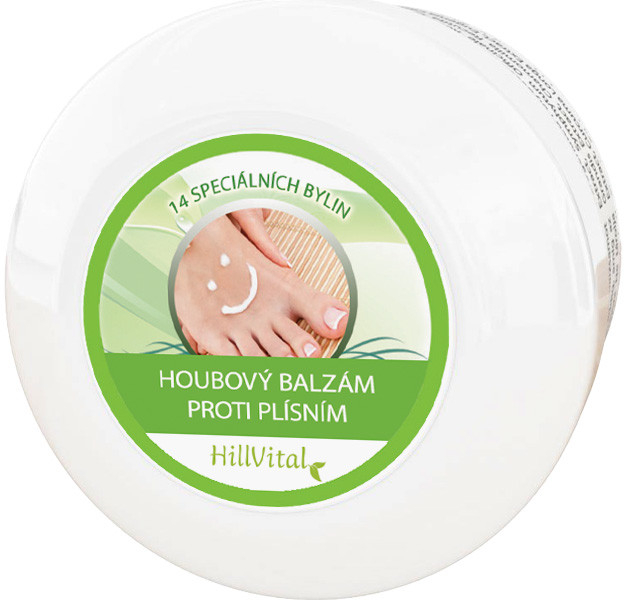 HillVital Hubový balzam proti plesniam nôh 60 ml