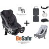 Set autosedačky BeSafe STRETCH s letným poťahom a doplnkami 2025 Stretch metallic mélange