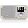 Gogen IR 237 BTDAB strieborné/hnedé Rádio internetové