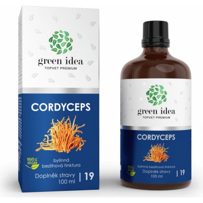 Green Idea Cordyceps bezlihová tinktura 100 ml