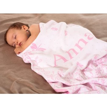 Martello Detská deka a obliečka na vankúš s menom dieťaťa dievčatá Fialová  Lúka 100X75cm od 71 € - Heureka.sk