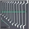 Jonnesway Kľúče ohýbané 6x7 - 30x32 mm sada 12 kusov W23112KV