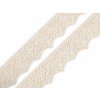 Bavlnená čipka paličkovaná šírka 46, 56 mm - 1 m 2 (56 mm) béžová svetlá