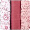 Kikko XKKO Organic 70x70 Staré časy Mix Safari Mesa Rose