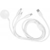Počítárna Nabíjačka 4V1 - Lightning, USB-C, Micro, iWatch - 3W 1A C3186