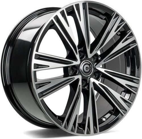 Carbonado Stunt 8x18 5x112 ET35 black front polished