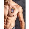 Mister B Temporary Tattoo Gay Force, nalepovacie tetovanie