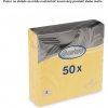 Wimex servítky 2V žlté 33x33cm 50ks