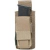 WARRIOR Direct Action Single 9mm Pistol Mag Pouch - coyote (W-EO-SPDA-9-CT)