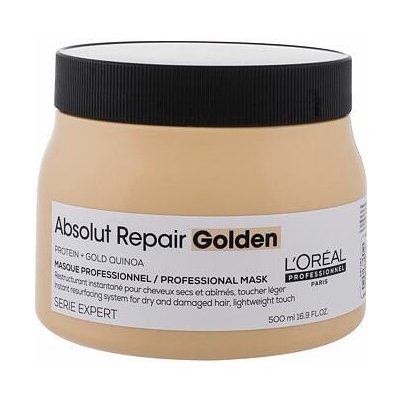 L'Oréal Professionnel Absolut Repair Golden Professional Mask maska pro regeneraci poškozených vlasů 500 ml pro ženy