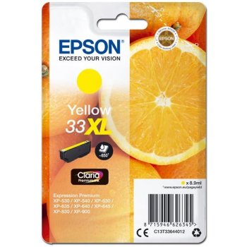 Epson 33XL Yellow - originálny