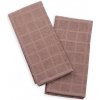 INSPIO Uterák Kuchynské utierky - Linea Nougat 40x60 hnedá