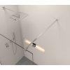 Erga Paris, stabilizačná vzpera pre sprchové zásteny s hrúbkou skla 8mm, dĺžka max. 150cm, chrómová, ERG-V02-PARIS-BAR-CR