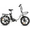 Elektrický bicykel SAMEBIKE CY20 Pro Farba: Biela