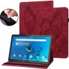VSETKONAMOBIL 53341 ART BUTTERFLY Zaklápacie puzdro Lenovo Tab M10 Plus 3. generácia červené