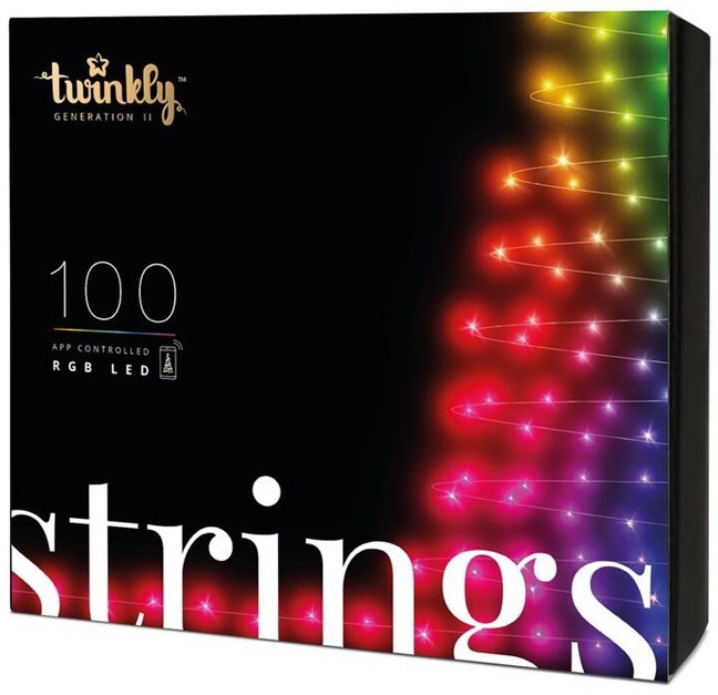 Smart LED vianočná reťaz TWINKLY Strings TWS100STP-BEU 8m WiFi