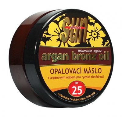 SunVital Argan Bronz Oil opalovacie maslo SPF25 200 ml