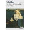 Dame Au Petit Chien Et