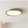 Brilagi-LED Stmievateľné svietidlo FANCIA LED/48W/230V 3000–6500K, priemer 39 cm, strieborné + diaľkové ovládanie WO800-OEM36-40 + záruka 3 roky zadarmo
