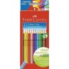 Faber-Castell Pastelky trojboké GRIP,rozmyvatelné - 12 ks uni