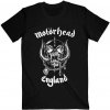 Motörhead Tričko England Unisex Black S