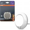 Orientačné nočné svetlo LED do zásuvky so súmrakovým senzorom 0,3W 3000K Teplá biela 3lm White Lunetta Osram