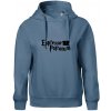 Harry - Espresso Patronum - Oversized mikina dámská Moon - kratšia + širšia - 2XL ( Denim )