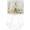 Belis | Detská stolná lampa KIDS ROOM 1xE27/60W/230V, priemer 18 cm, motív zvieratiek | H0959