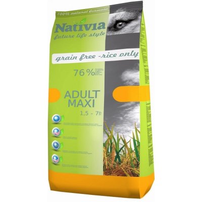 NATIVIA dog ADULT MAXI chicken - 15kg