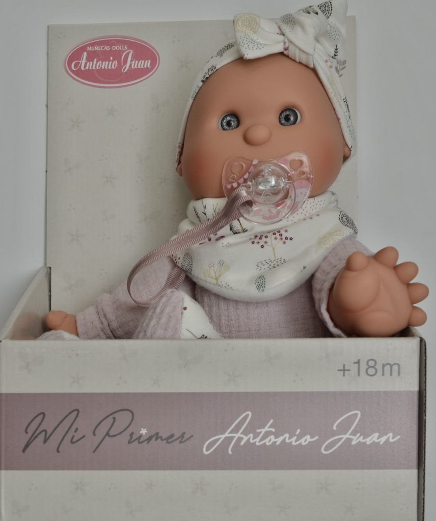 Antonio Juan 8301 Moja prvá bábätko s mäkkým látkovým telom 36 cm