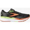 Bežecké tenisky pánske Brooks Ghost 16 - black/mandarin red/green