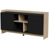 Cama Komoda PORTO 2D 150x38x77 dub/černá