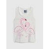 GAP Baby tielko Mix & Match s potlačou Biela 2 ROKY Biela Biela
