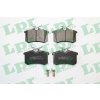 LPR Sada brzdových platničiek kotúčovej brzdy 05P868