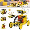 SOLÁRNY ROBOT 12V1 SOLÁRNE VOZIDLÁ KREATÍVNY ROBOTICKÝ VZDELÁVACÍ SET