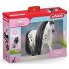 Schleich Horse Club - Krásny žrebec plemena Knabstrupper na úpravu a styling 4+